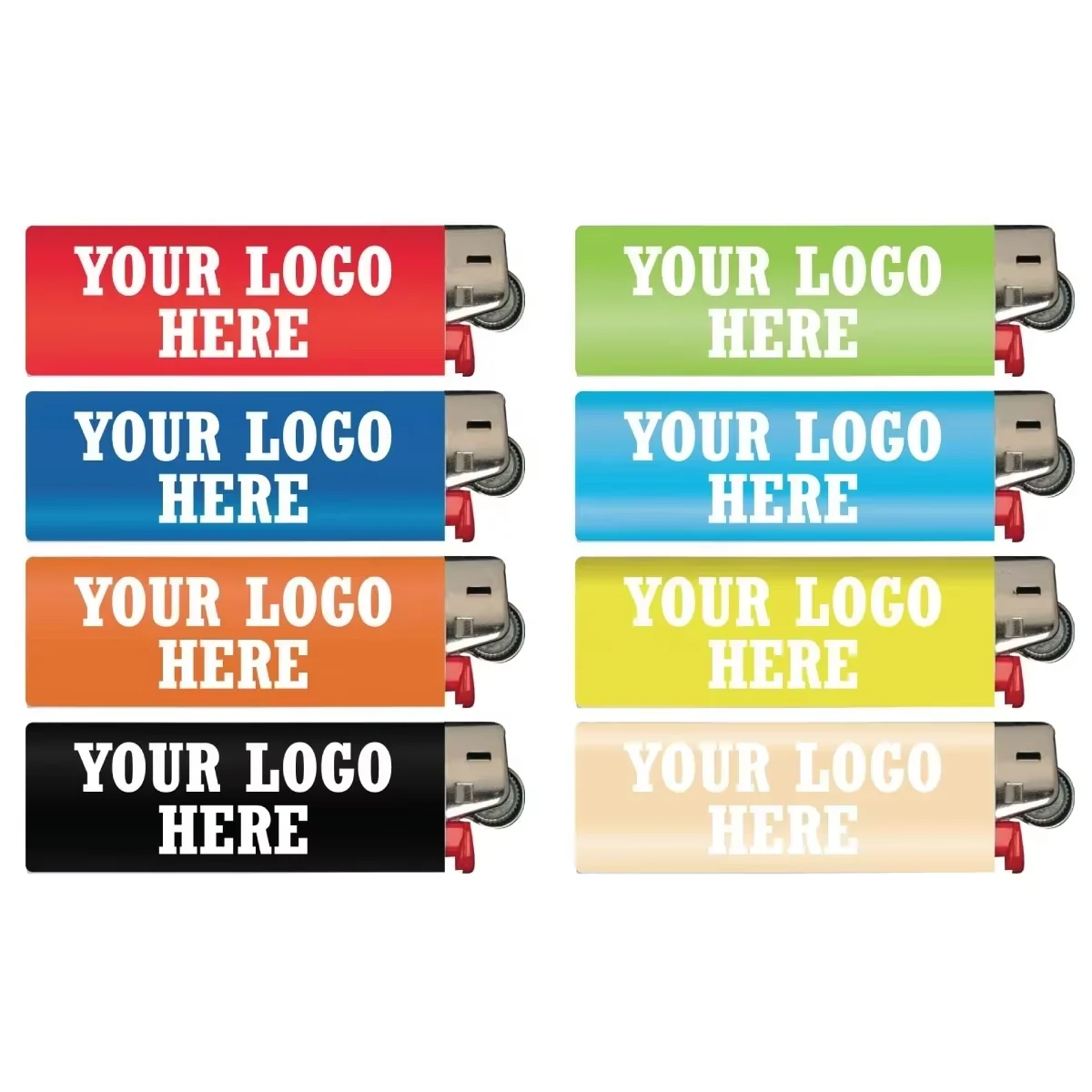Wholesale J26 Lighters Custom J6 Lighters Big Size Rechargeable Plastic Lighters 50+3pcs Per Pack for Parties and Smoking
