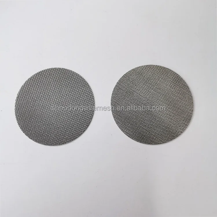 Reusable 100 micron 150 micron stainless steel Coffee Filter Mesh puck screen