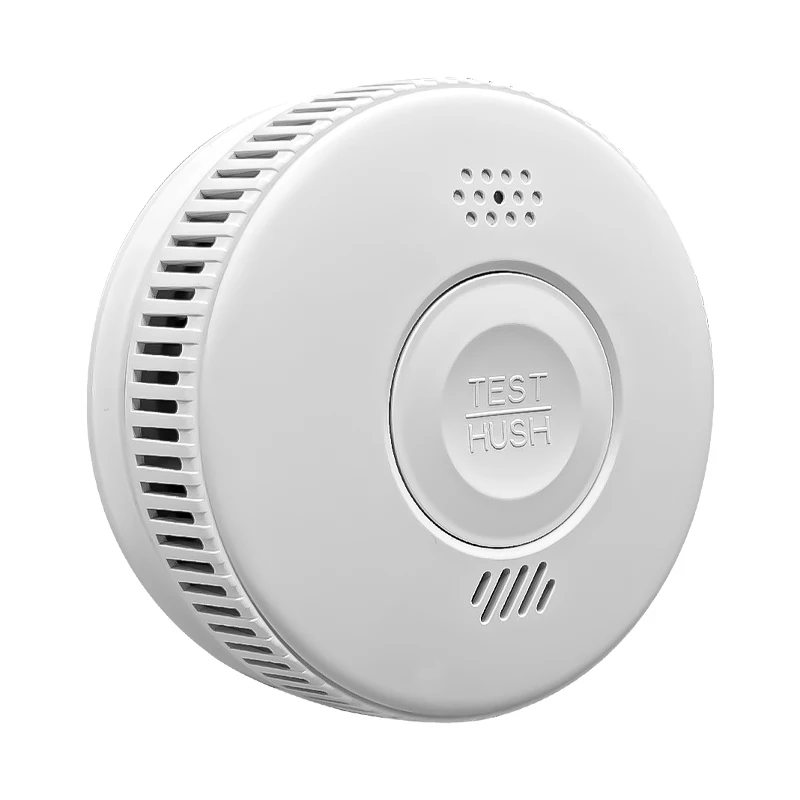 2022 Wireless Hotel Apartment ABS Standalone Smoke Detection Sensor 10 Years 85Db Photoelectric Fire Smoke Detector Alarm
