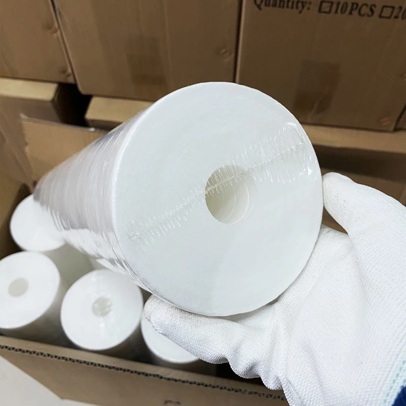 20 inch plane wound pp water filter cartridge 20 inch sediment filter Household Pre-Filtration