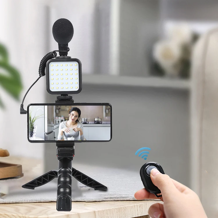 Universal Live Shoot Camera Video Accessories Mobile Phone Stand With