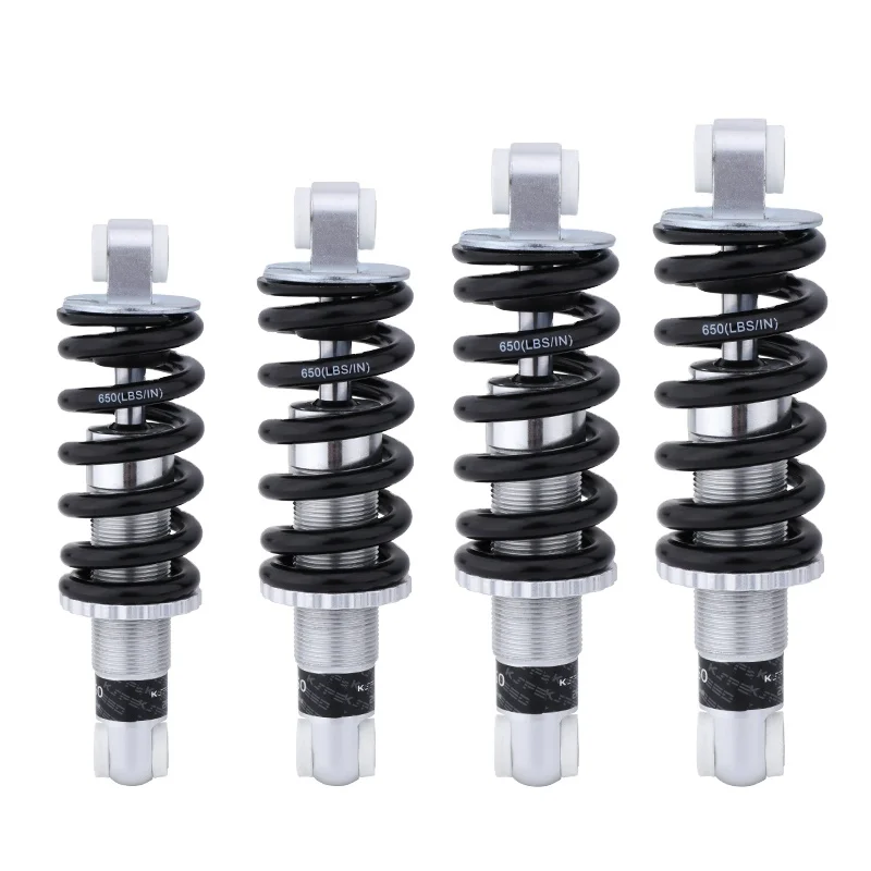 KS EXA Mountain Bike Rear shock Absorber 165mm 150 155 160mm Folding Bike Spring Shock Absorber 650 lbs