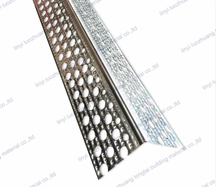 PVC Corner Bead Drywall Angle Bead Perforated J type Galvanized Steel Angle Metal Corner Bead