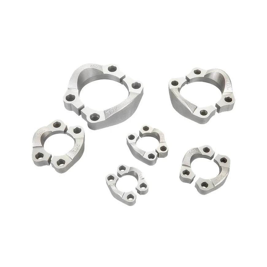 Hydraulic Hose Connector Flange Clamp Is Used Mounting 16 Flange Heads Split Sae Flange Clamp