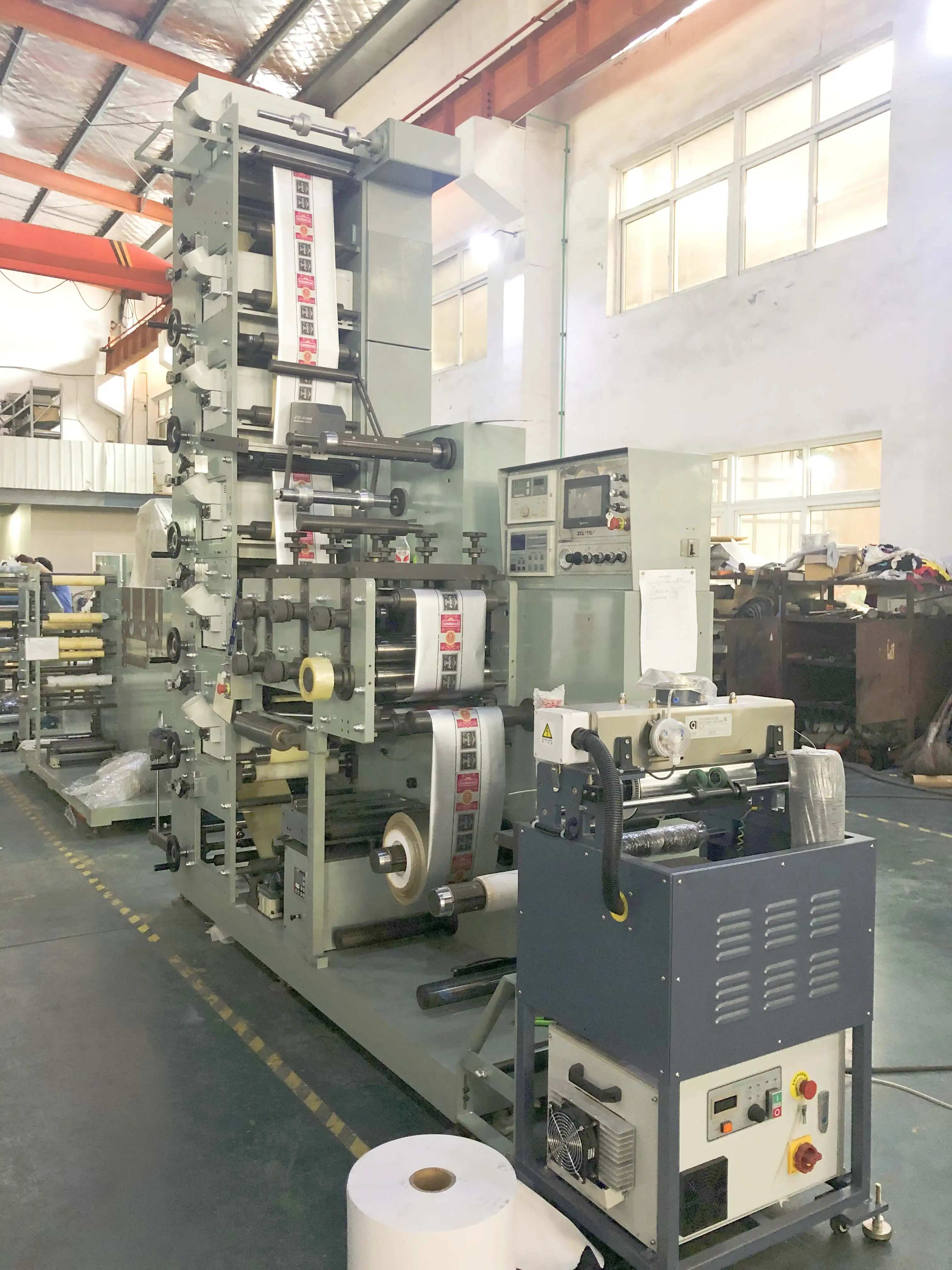 Factory sale LRY-330 flexo printing machine price 6 color label flex printing press