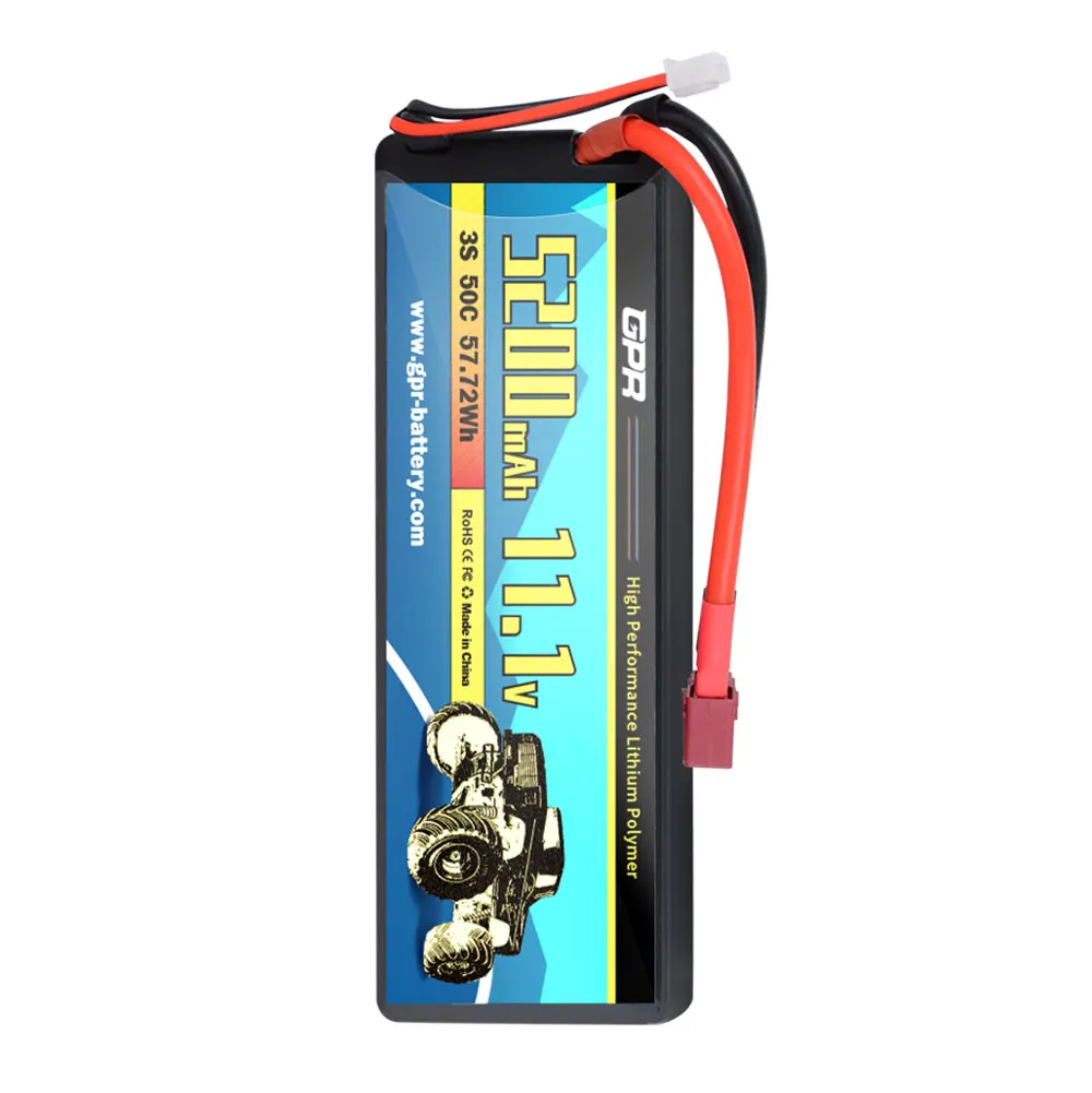 OEM 5200mAh 3S 11.1V 50C lipo battery with Deans/T plug