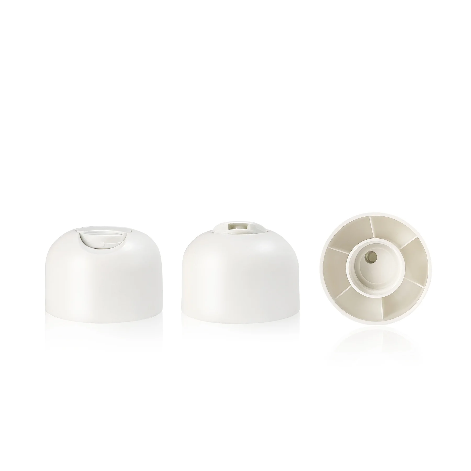 New 24/410 semicircular dome push easy to open disk cap cover plastic bottle cap