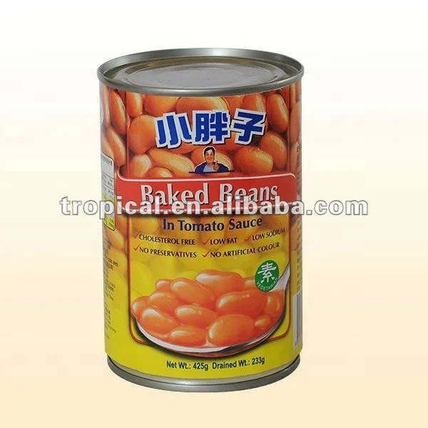 
Hotselling Organic Wholesale Cheap Canned White Kidney Beans In Brine Tomato Sauce 