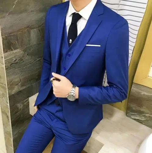 2021 top quality Cotton Men Suit Pants & coat