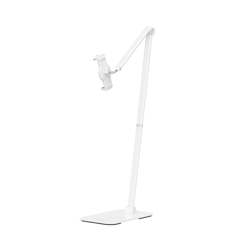 High quality long arm stable floor stand  Use for Bed Desk 360 degree rotation