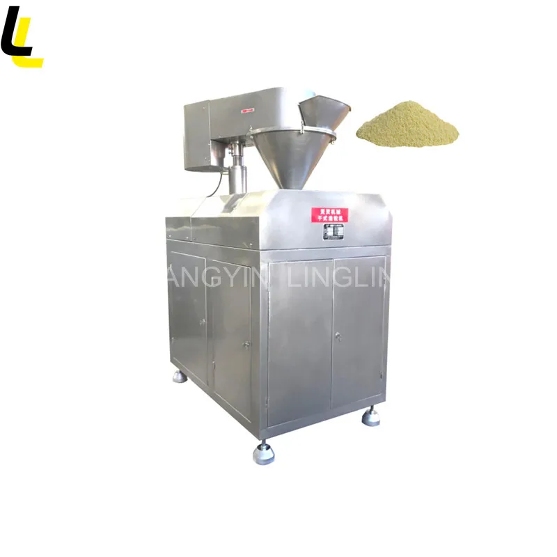 GK high efficient dry powder roll extrusion granulator line compact roller granulating machine price