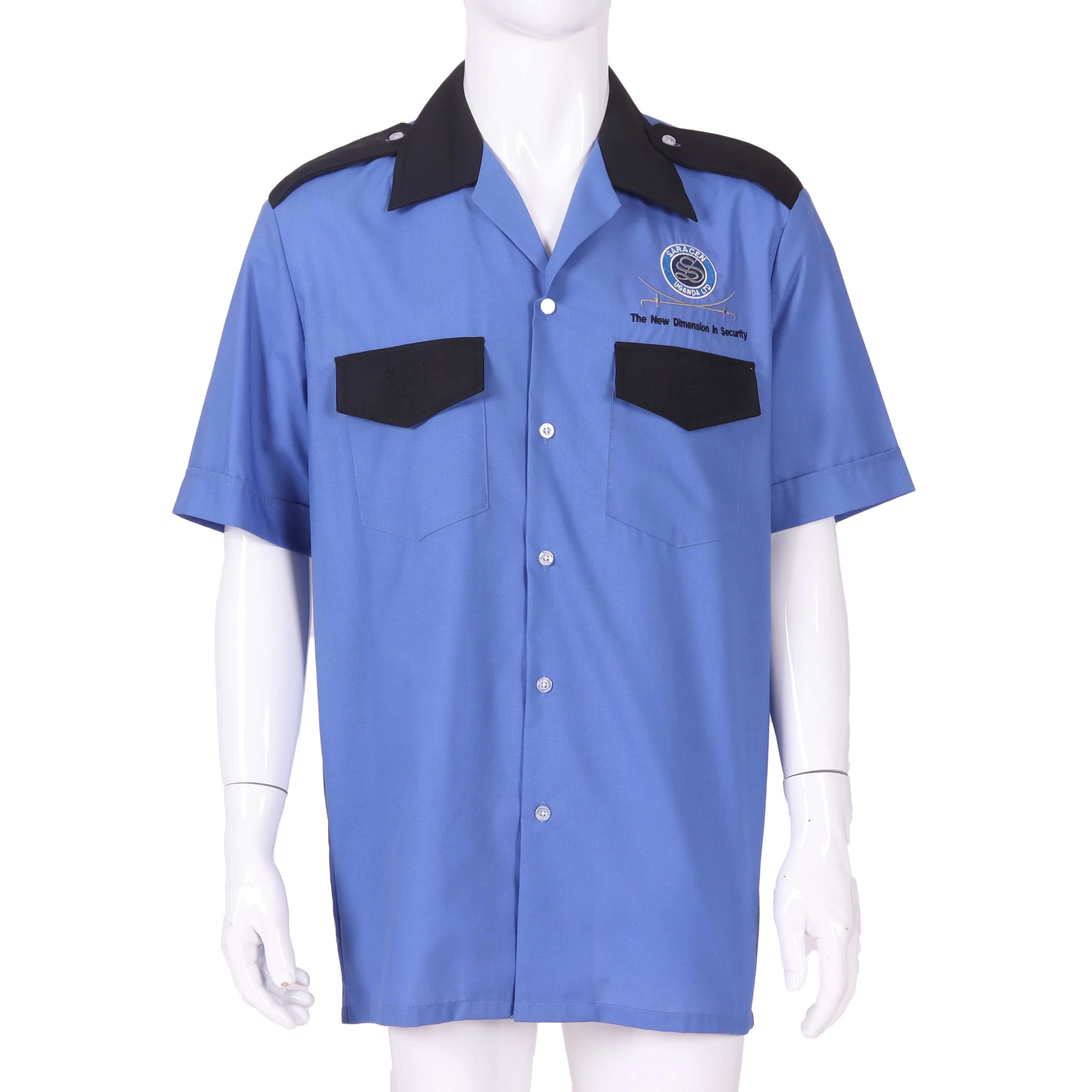 2024 Security Guards Uniform Short Sleeve Shirts Safety Work Unique Security Uniform Wholesale
