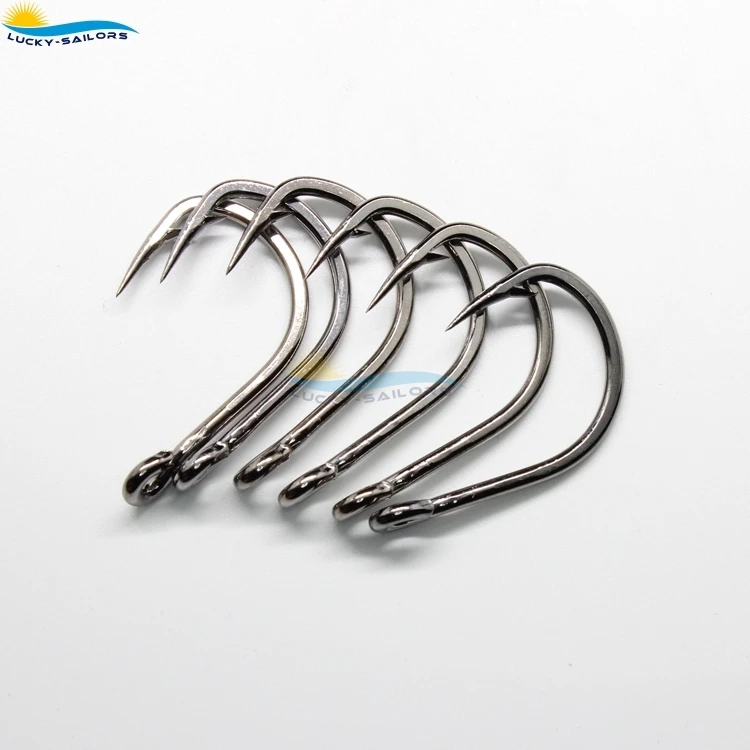 Stainless Fishing Shark Hook, Saltwater Tuna Fish Hook Big Game Jigs Fishhooks