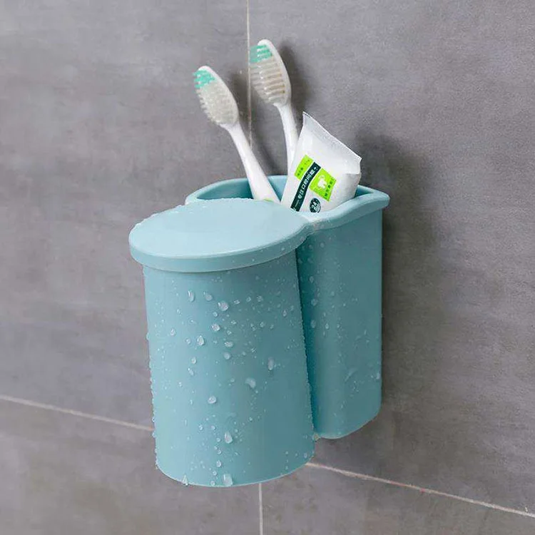 OEM/ODM 11x5x12cm wholesale Mesh recyclable customized toothbrush box uv box black carton box packaging Plastic shower organizer