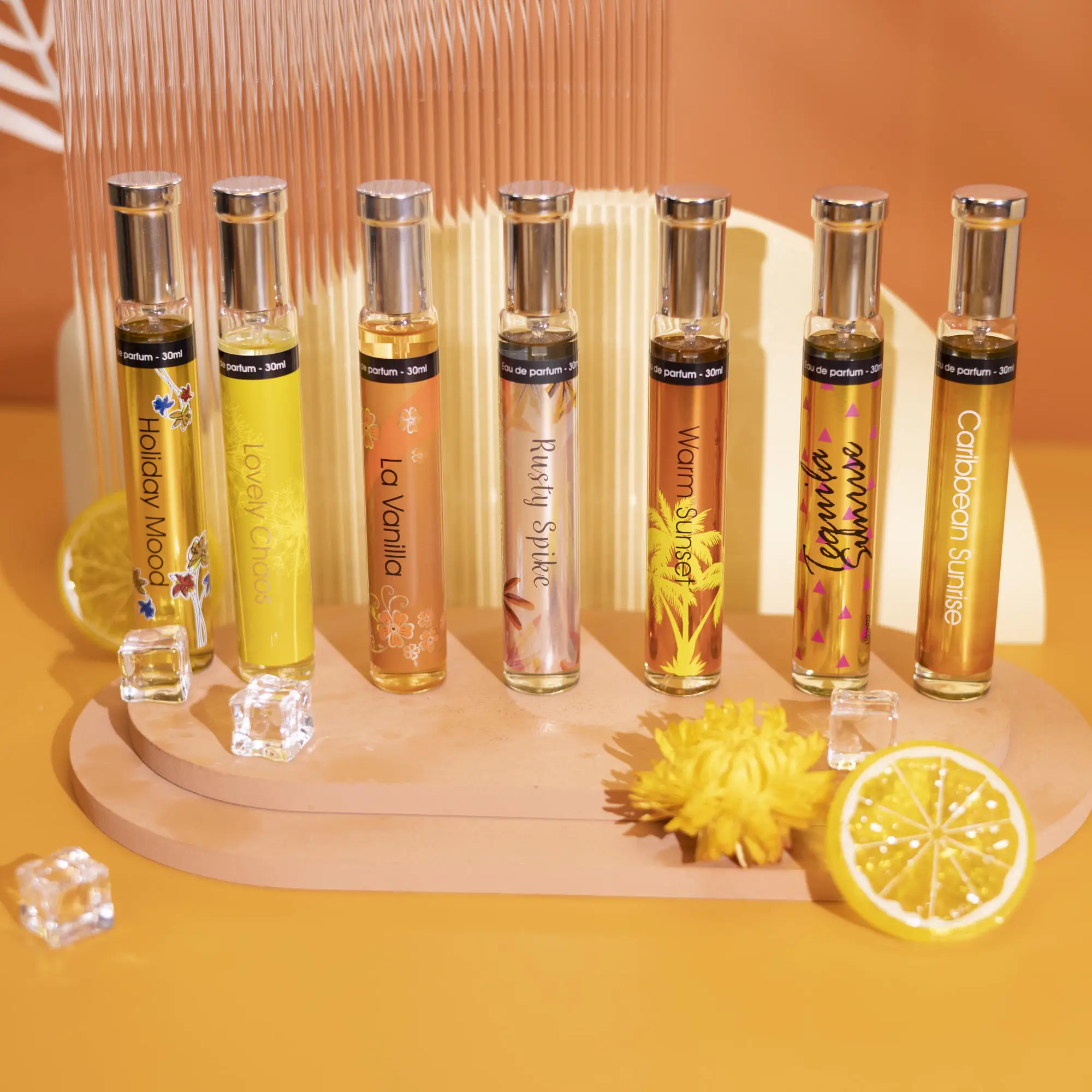 Wholesale Crystal Mini Fragrances Floral Perfume Sets Pocket Designer Perfumes For Women Travel Sets victoria perfume