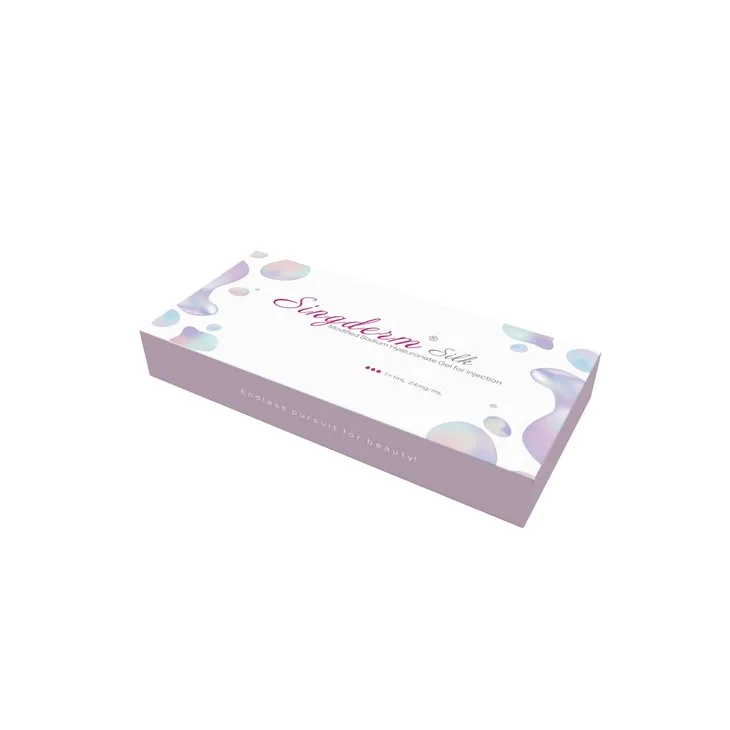 Manufacture supply Singderm silk cross linked hyaluronic acid gel 1ml Dermal Filler Injection For Lips