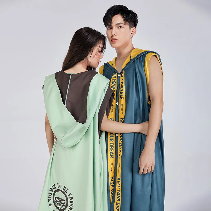 Reasonable Price Quick Dry Adult Hooded Cloak Beach Poncho Towel