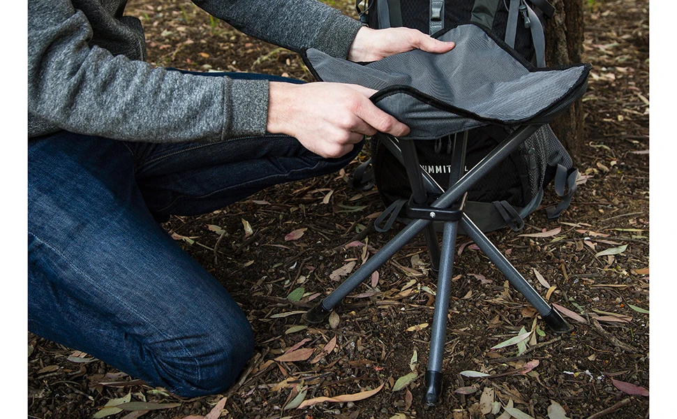 SY wholesale outdoor camping carp fishing chair foldable small lightweight 4-leg stool fishing accessories chair