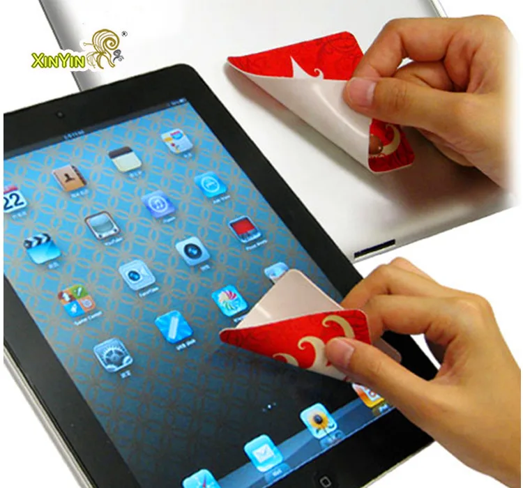 Лидер продаж заводская цена наклейка из микрофибры для очистки экрана