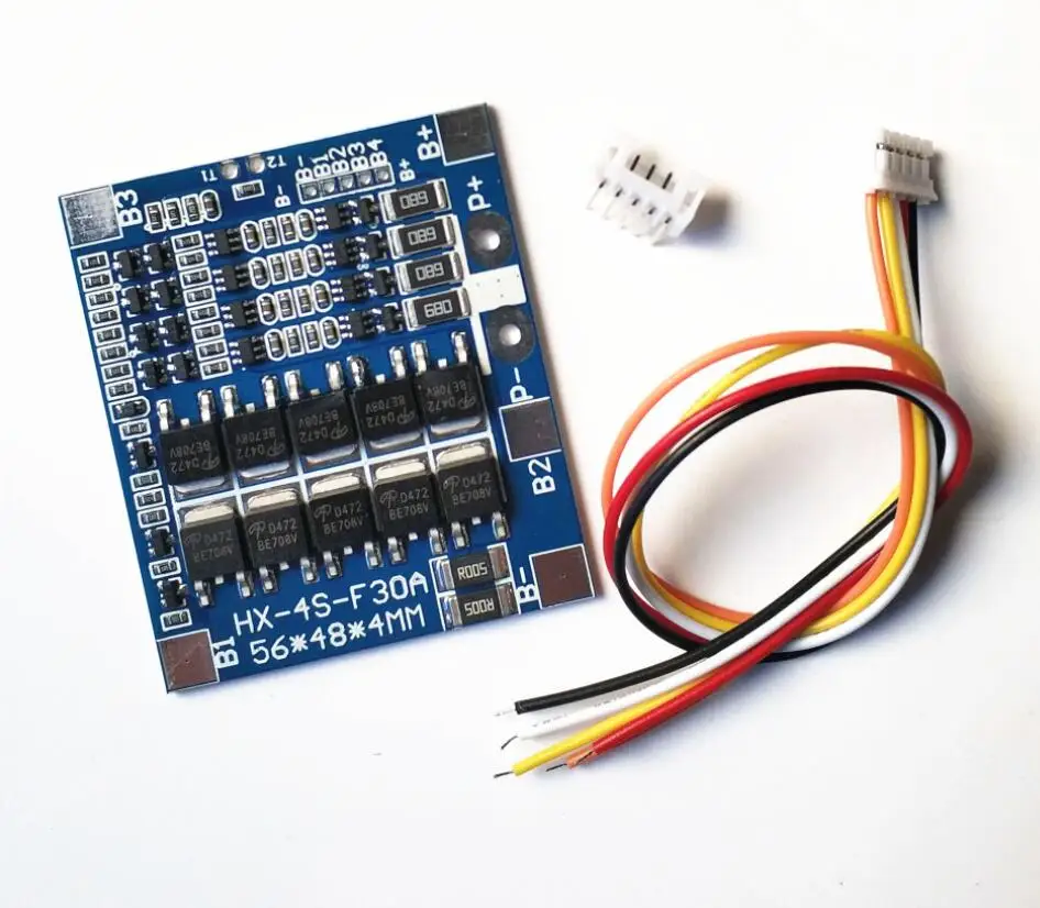 4S 30A 3,2 V LiFePo4 LiFe 18650 литиевая батарея PCB BMS Защитная балансировочная Функциональная плата