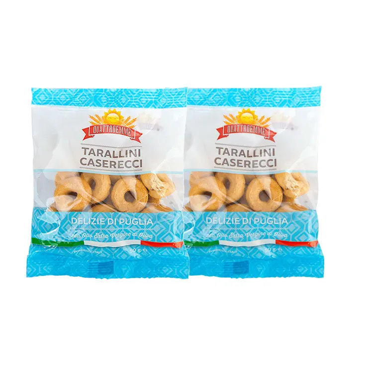 
50 г tarallini-уникальное Италия запеченные зернистого закуски, tarallini 