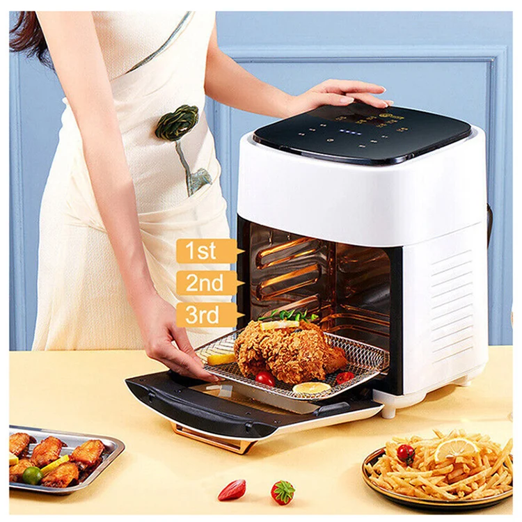 big carbon black agaro pizza food scale smart trending air fryer oven skd