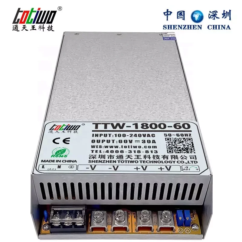 100-240V Wide Voltage Active PFC90V/100V/110V/120V/130V/140V/150V 1900W 2000W 2100W Watt SMPS Switching Power Supply Transform