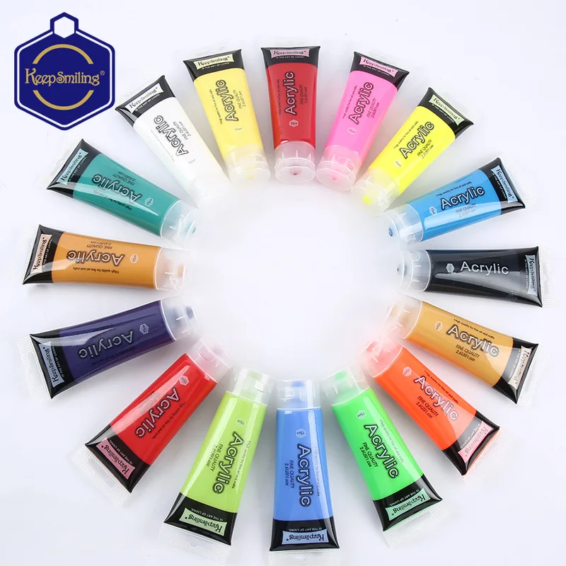 New Arrival 75ml Capacity  Acrylic Paints