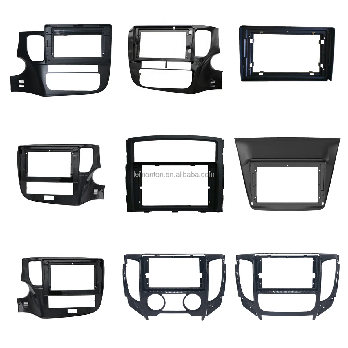 2 din auto accessories car radio fascia stereo panel DVD frame for 2010 Mitsubishi Fortis & Lancer