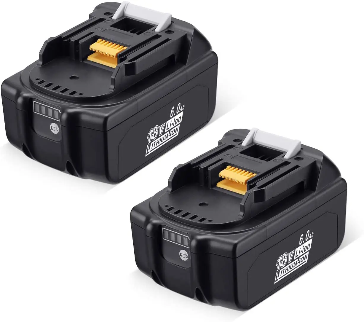 Tool battery for makita 18V 3.0ah compatible with makita 18V battery with LED Indicator  BL1830 BL1830B tool battery
