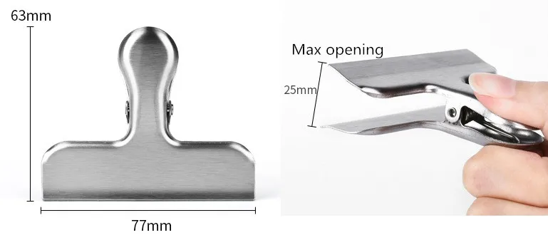 High Quality Colorful Metal Decoration Seal Clip, Bill Clip, Paper Clip