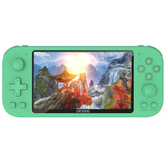 2023 New GR3000 Retro Game Console 5.1inch Handheld Console 8G Video Consolas Game Player Support Double Players