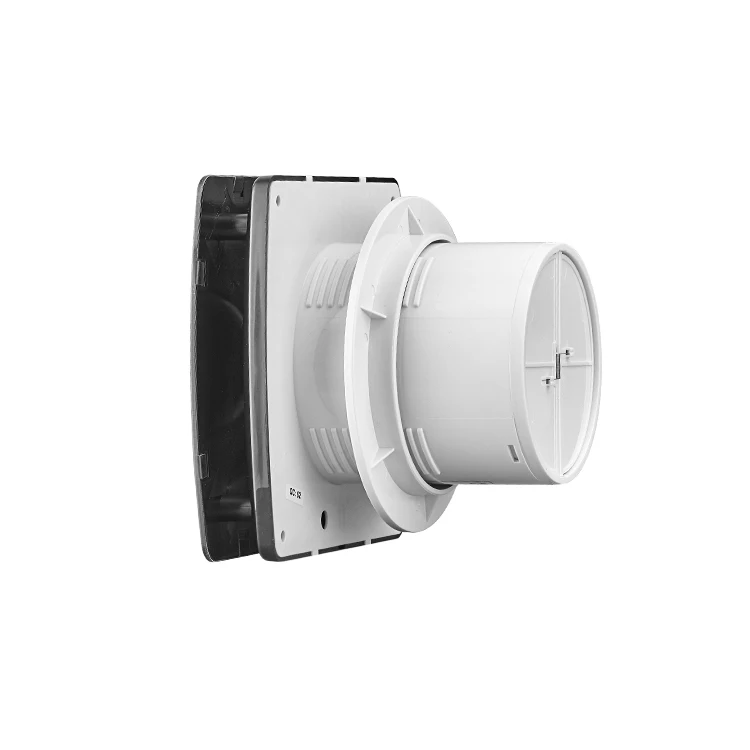 bathroom fan exhaust window mounted ventilation fan home ventilation Brushed Aluminum Panel
