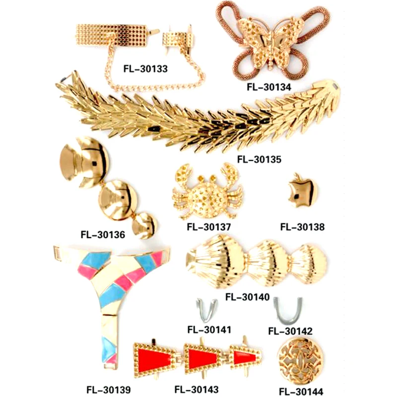 HJ Engraved Printed Logo Metal Shoe Lace Buckle  Sneaker Shoe Tag Shoelace Lock Zinc Alloy Shoe Buckle