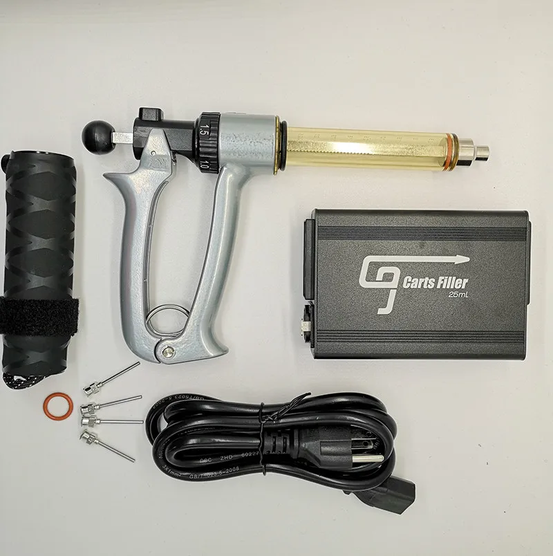 
G9 Easy Small Stable Cbd Oil Vaporizer Atomizer Filler Gun Wax Vape Pen 510 Cartridge Filling Machine 