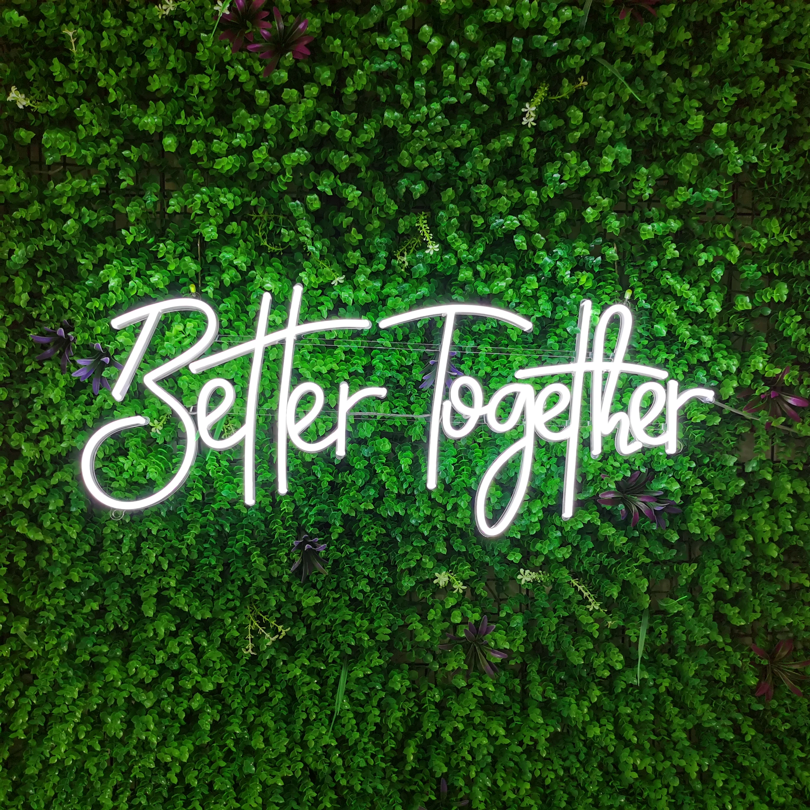 Popular diy soft flex neon sign custom accepted wall decor neon light wedding decoration supplies