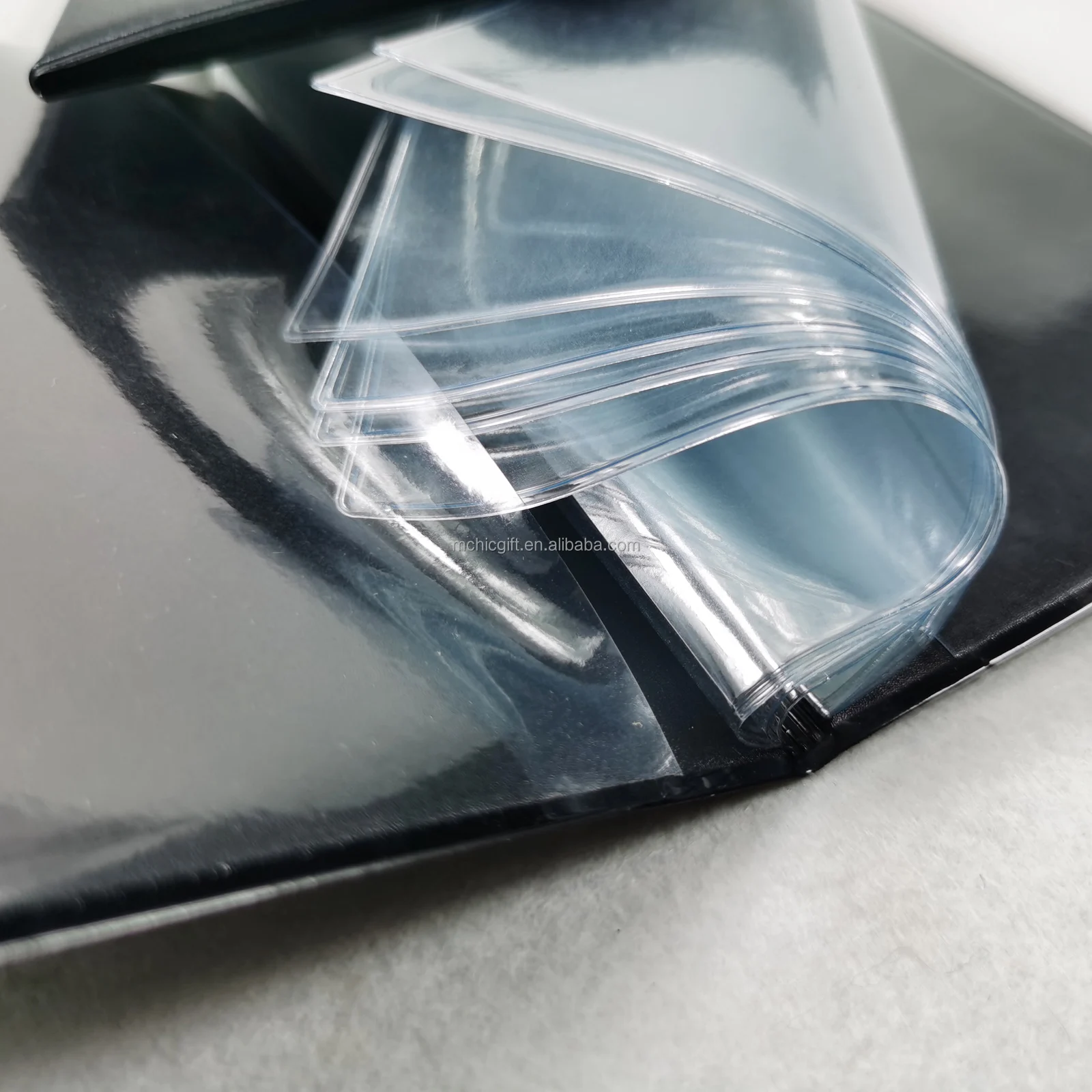 Vinyl Car Document Holder Plastic Driving License Holder PVC Paper Wallet Waterproof Glove Box Organizer Compartment Organizer