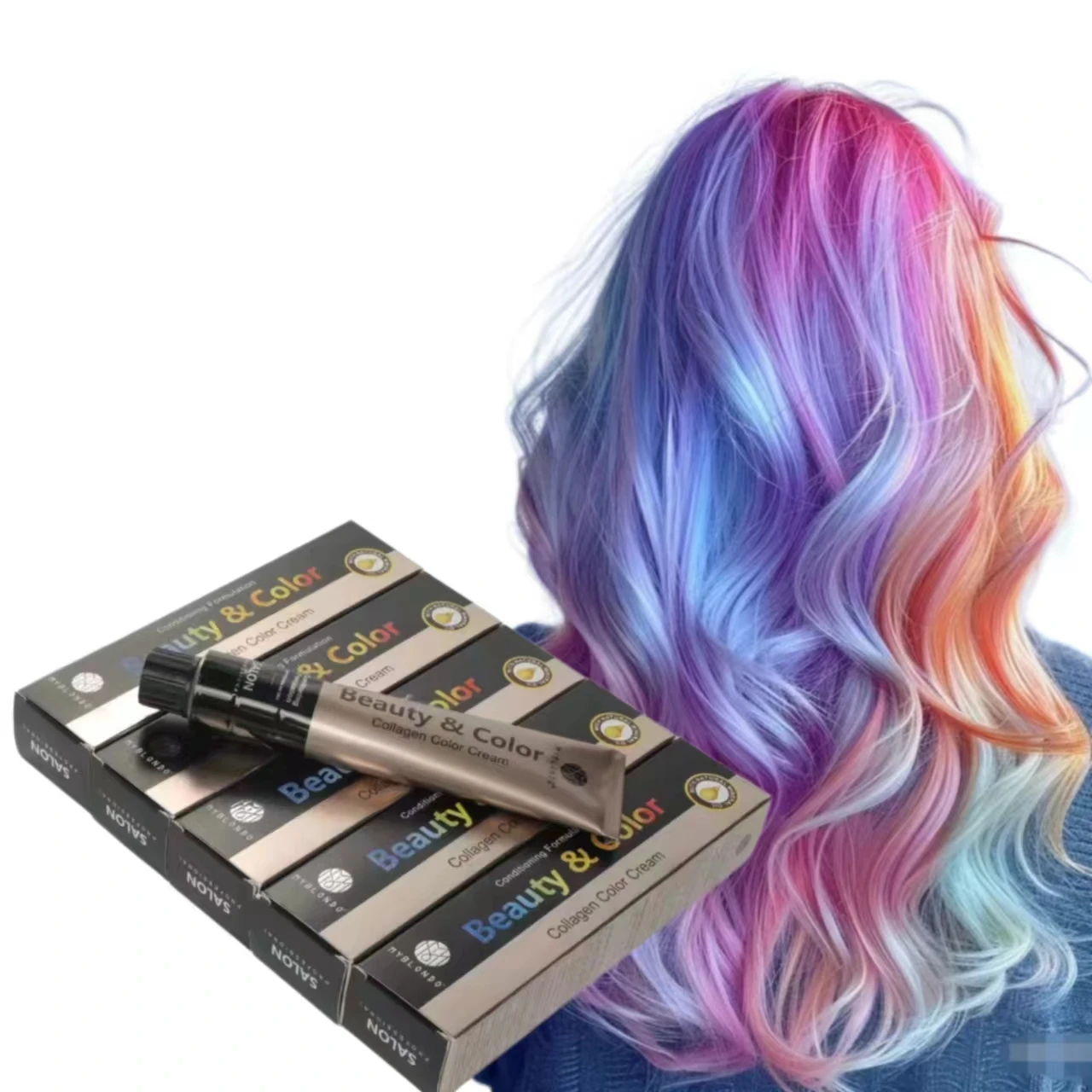 Manufacturer OEM/ODM Hair Dye Best Permanent Beauty Products Professional Hair Color Cream