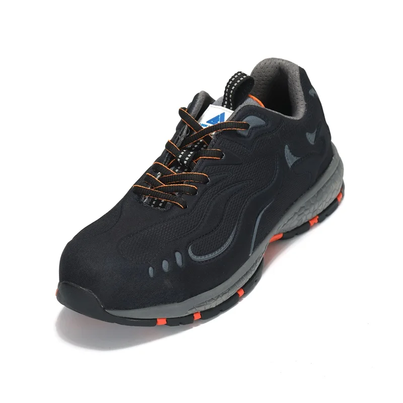 New breathable  Lightweight anti-smashing piercing work  mesh sneakers  safety shoes