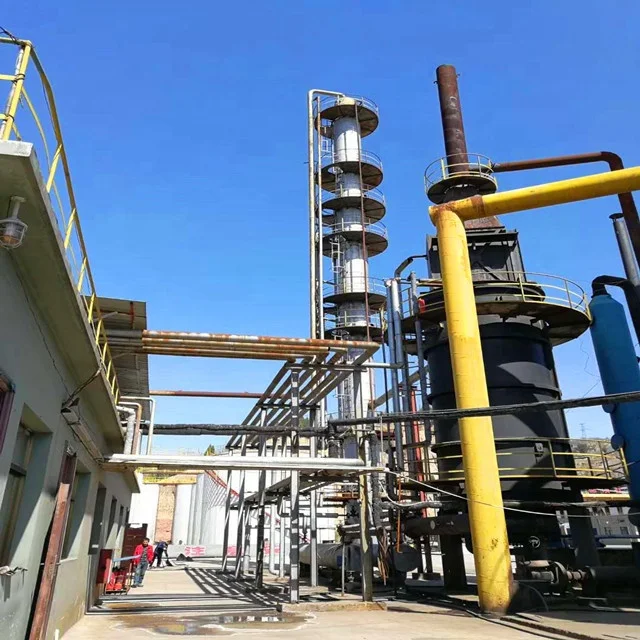 50Tons/day DCS system low operation cost crude oil to petrol refinery