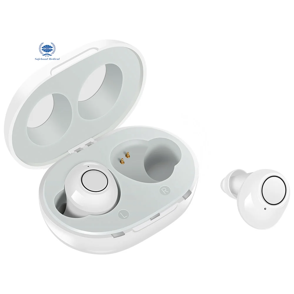 Medical Hearing Aid Rechargeable Battery Deaf Hearing Aid Headphones Clear Sound Amplifier Micro ITE Digital Ear Hearing Aid