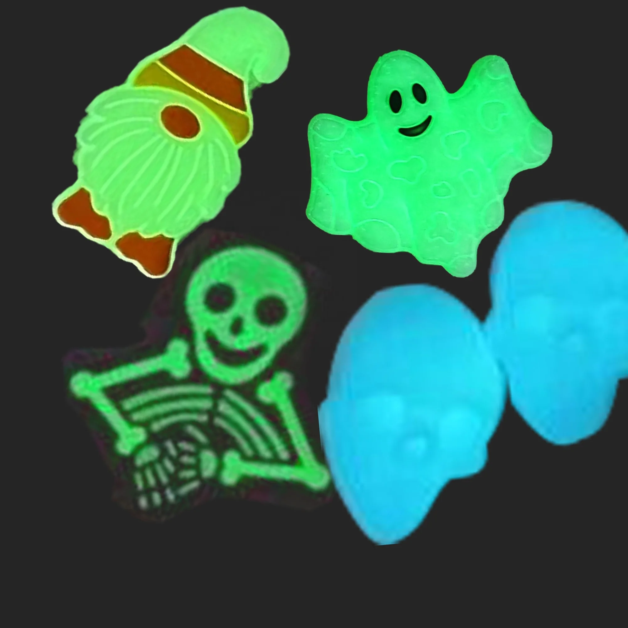 Custom Design BPA Free Easy String Pen Making DIY Jewelry Necklaces Halloween Skull Focal Bead