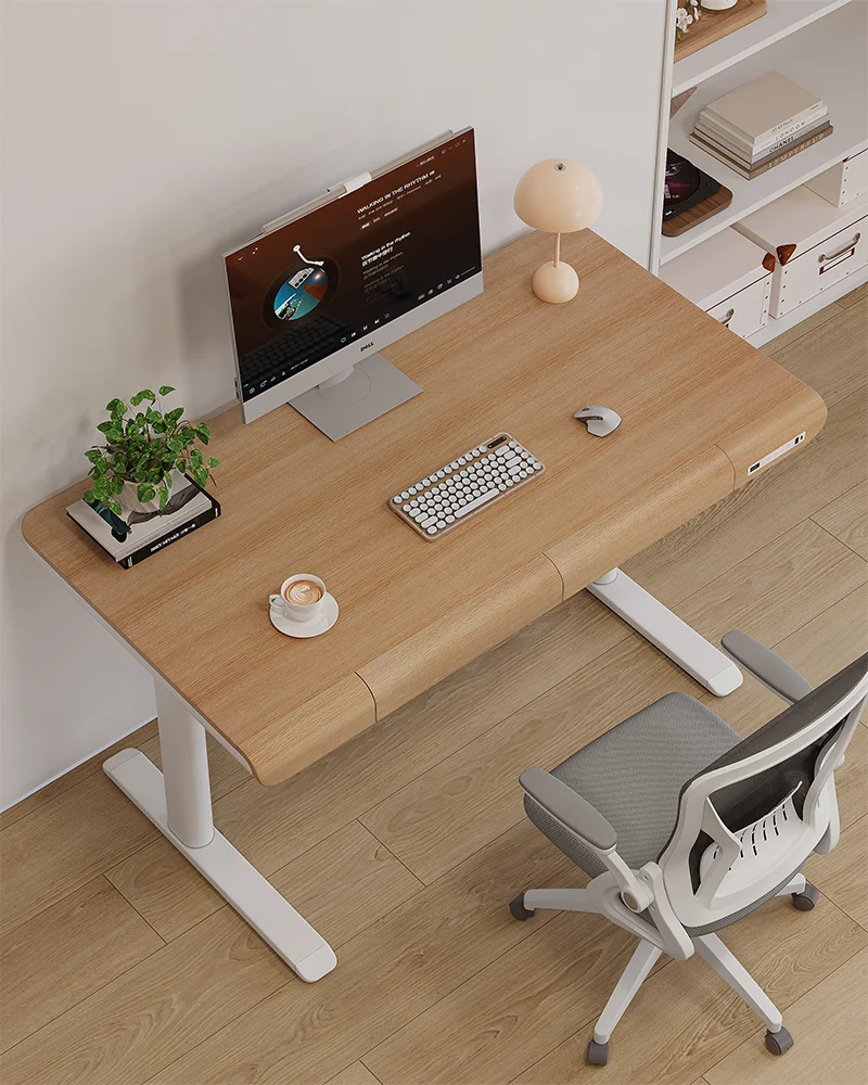 Best Selling Modern ergonomic Home Office workstation Height Adjustable Stand Table Electric Lift Furniture Computer Desk