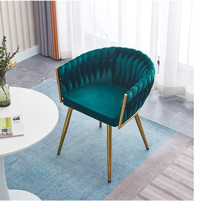 Modern Lightweight Luxury Velvet Comfortable High Quality Lounge Chair