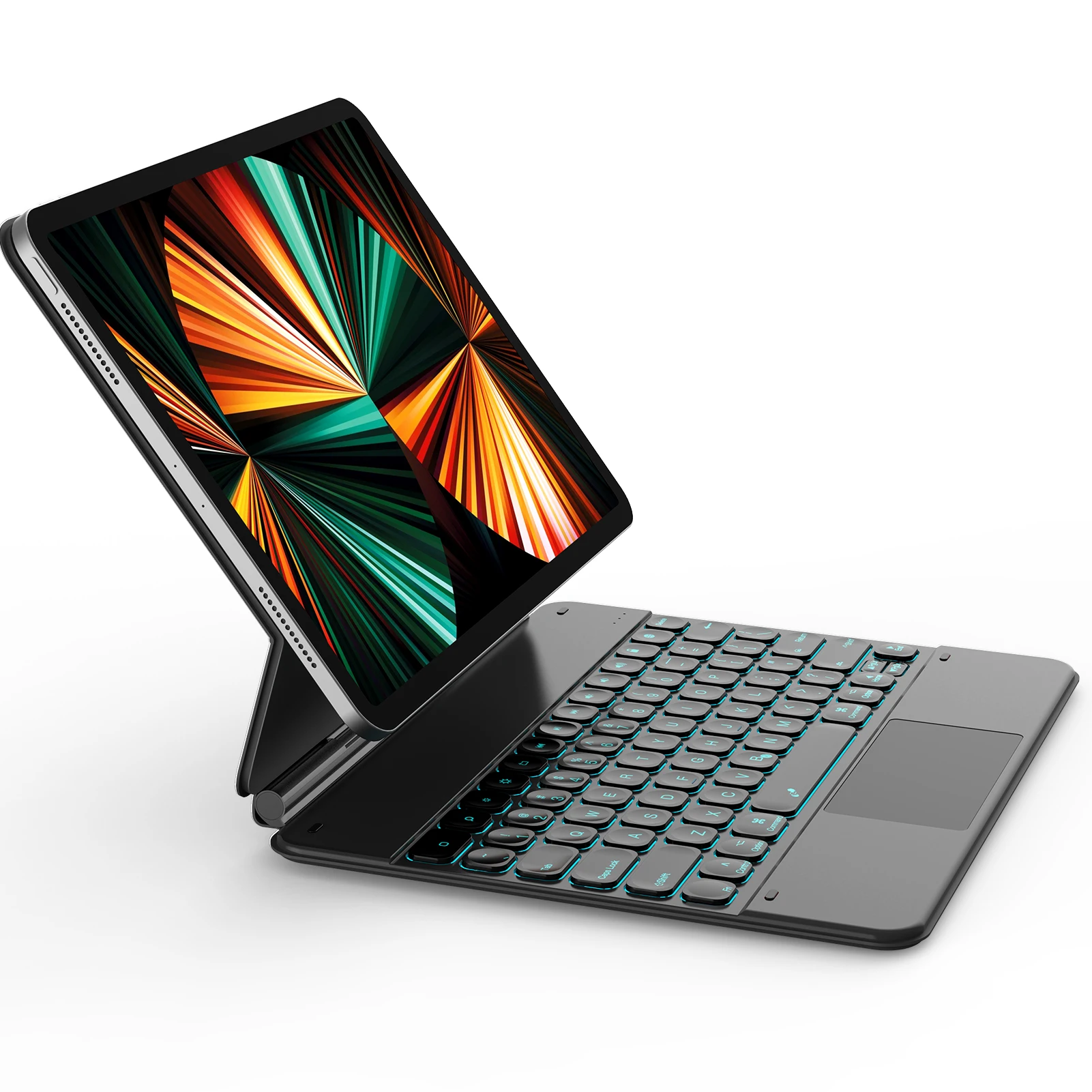New Wireless BT Smart Trackpad Keyboard Magnetic Magic Keyboard For Ipad Pro 12.9 Inch 2021/2022