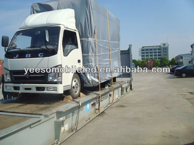 
YEESO New Product for 2014 Mini LED Media Car YES-V6S Custom Mobile Advertising Trailer. 