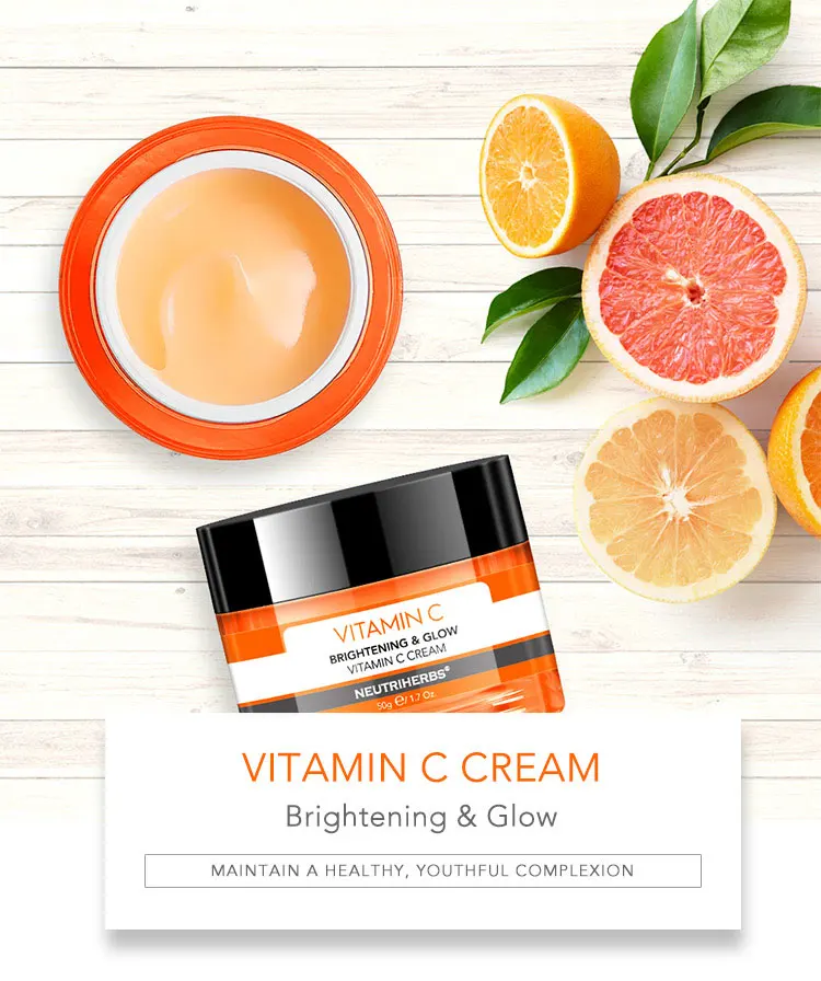 OEM Neutriherbs Vitamin C Natural Skin Lightening Whitening Face Cream