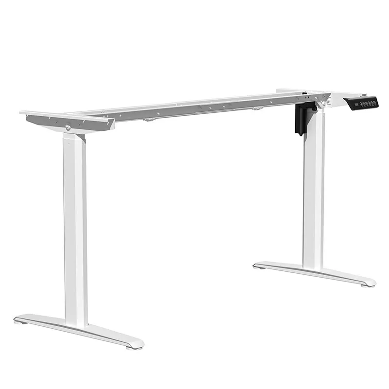 Single Motor Electric lifting Office Desks Frame Gaming Standing Computer Table Height Adjustable Desk Frame