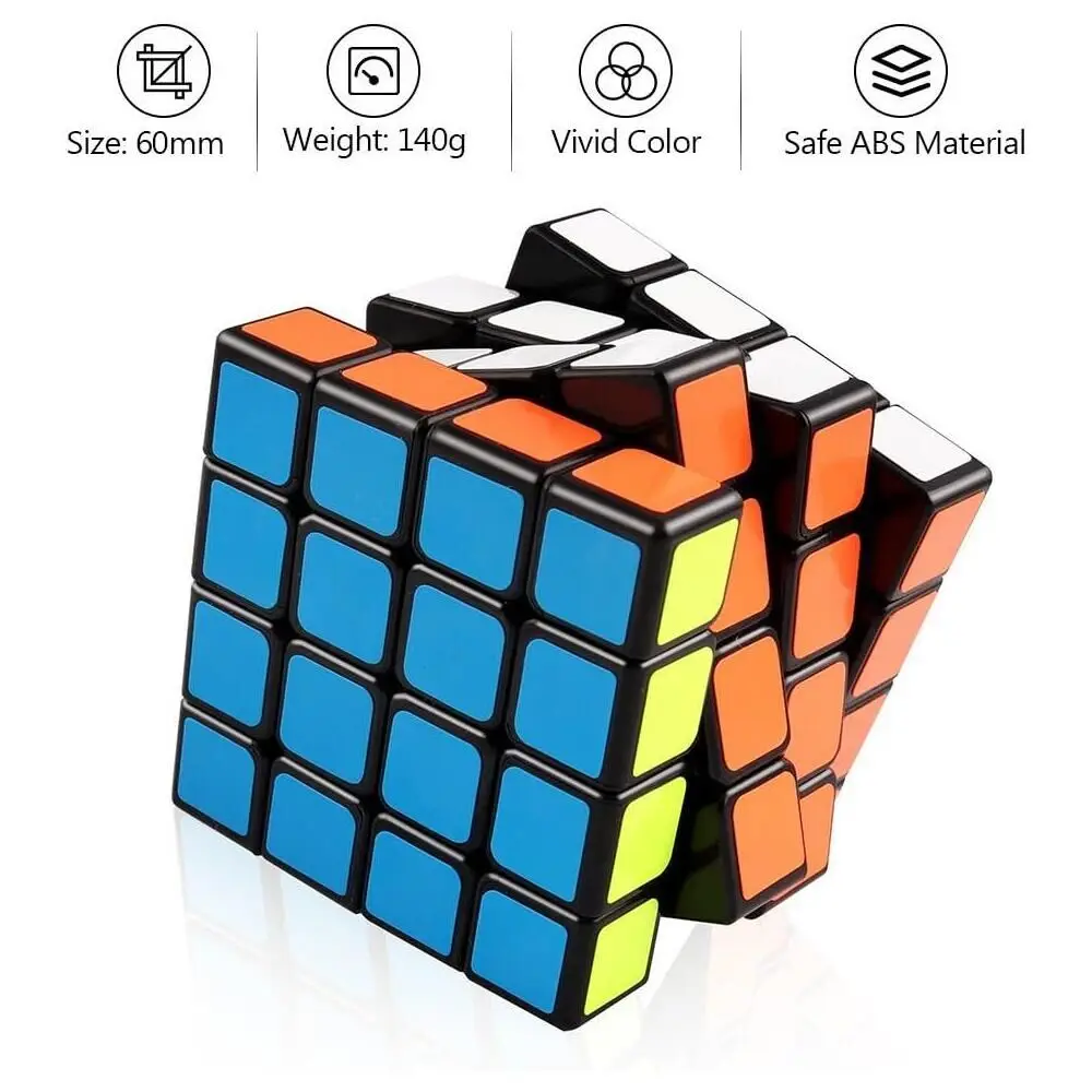Wholesale 4x4 Speed Cube 4x4x4 Magic Cube Puzzle Toys Educational Gifts for Kids