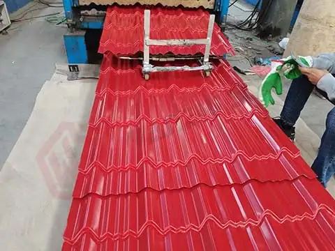 pp curtain coater for corrugated aluminum holes plastic sheets roll